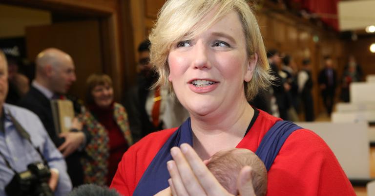 British MP told she cannot sit in Commons with baby son British MP told she cannot sit in Commons with baby son
