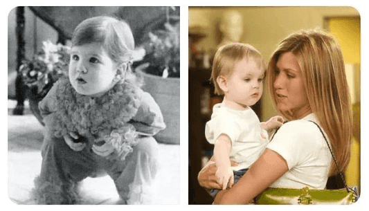 Jennifer Aniston’s baby photo looks exactly like her on screen daughter Emma