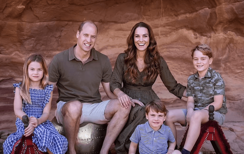The Duke and Duchess of Cambridge just shared never seen before family snap