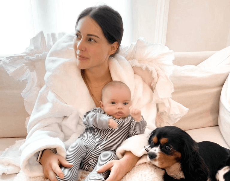 Louise Thompson cries “20 times a week” due to PTSD following birth of son Leo Louise Thompson cries “20 times a week” due to PTSD following birth of son Leo