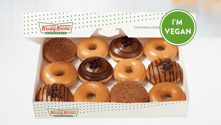 Krispy Kreme has finally launched 3 delicious new vegan-friendly doughnuts Krispy Kreme has finally launched 3 delicious new vegan-friendly doughnuts