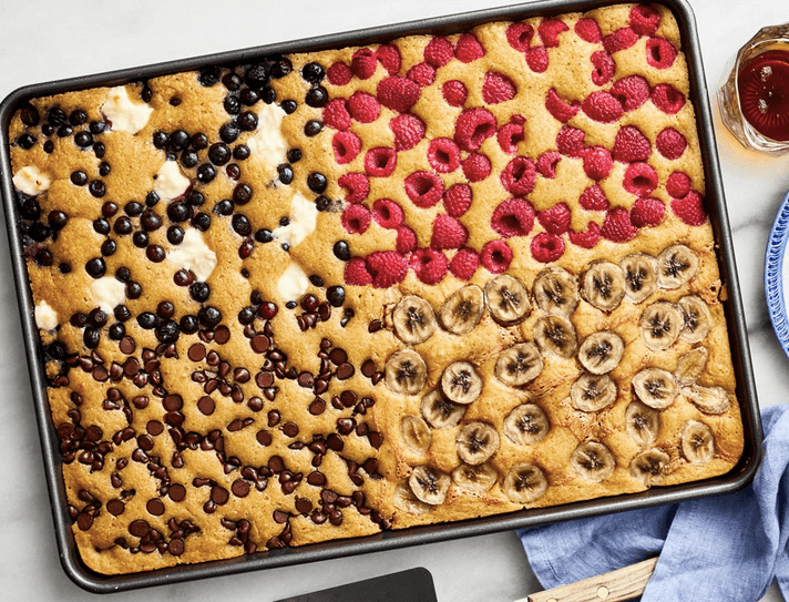 Sheet pan pancakes are here for your easiest weekend morning breakfast ever Sheet pan pancakes are here for your easiest weekend morning breakfast ever