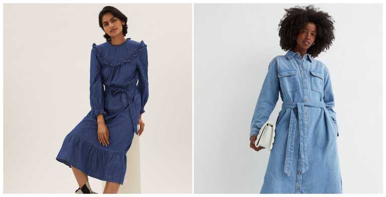 A denim dress is about to become your wardrobe staple for spring 2022 A denim dress is about to become your wardrobe staple for spring 2022