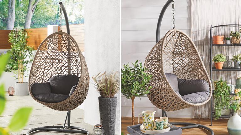 Aldi’s iconic Hanging Egg Chair returns to stores this week Aldi’s iconic Hanging Egg Chair returns to stores this week