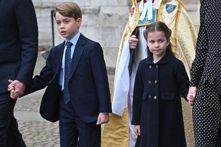 Prince George and Princess Charlotte attend Prince Philip’s memorial service Prince George and Princess Charlotte attend Prince Philip’s memorial service