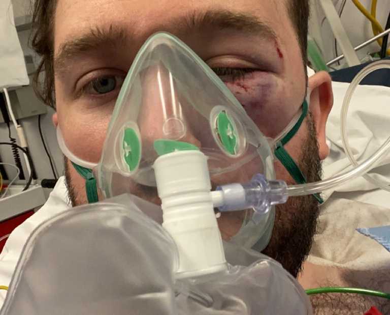 Victim of homophobic attack in Dublin city speaks out from hospital Victim of homophobic attack in Dublin city speaks out from hospital