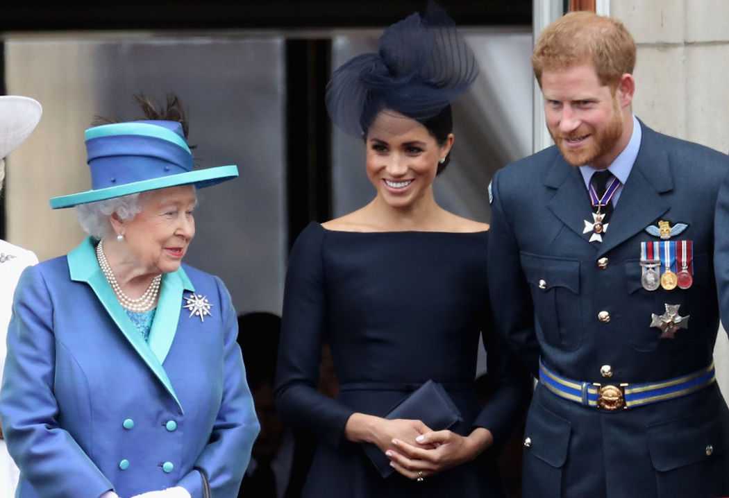 Prince Harry and Meghan Markle pay secret visit to Queen Elizabeth