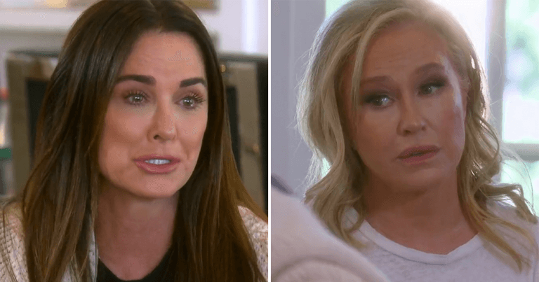 Sisters Kathy Hilton and Kyle Richards go at it in Real Housewives of Beverly Hills trailer Sisters Kathy Hilton and Kyle Richards go at it in Real Housewives of Beverly Hills trailer