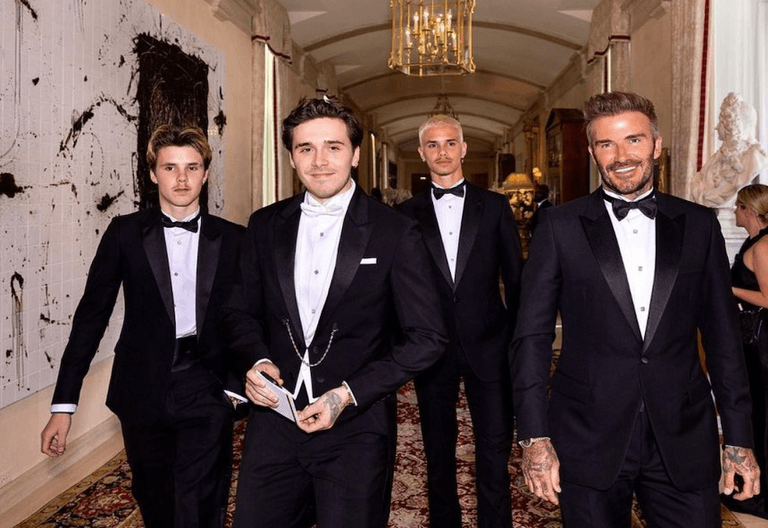 David Beckham sobbed during his speech at son Brooklyn’s wedding David Beckham sobbed during his speech at son Brooklyn’s wedding
