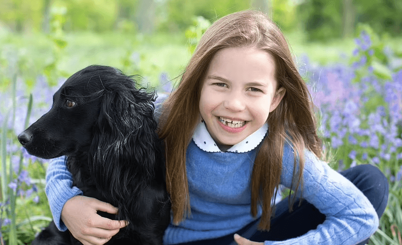 Seven today! Princess Charlotte beams in new birthday pictures taken by her mum