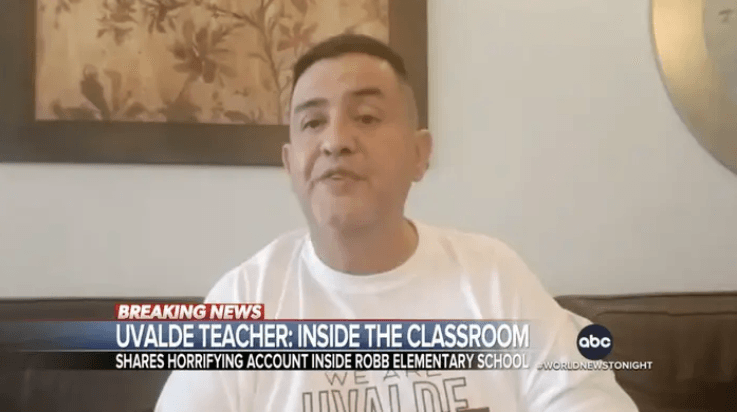 Teacher shot protecting children in Texas shooting calls police cowards Teacher shot protecting children in Texas shooting calls police cowards