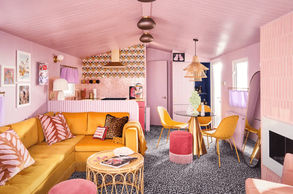 You can now stay in a fabulous Barbie-themed caravan