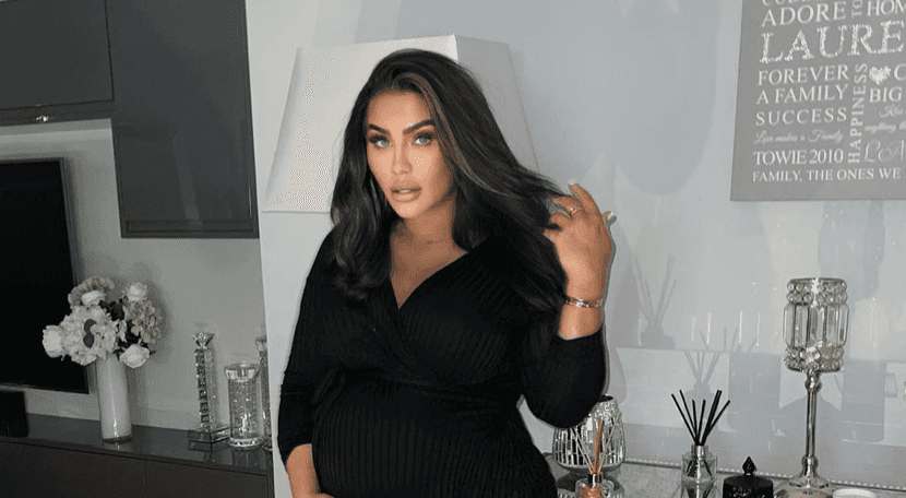 Lauren Goodger reveals tattoo tribute made from baby Lorena