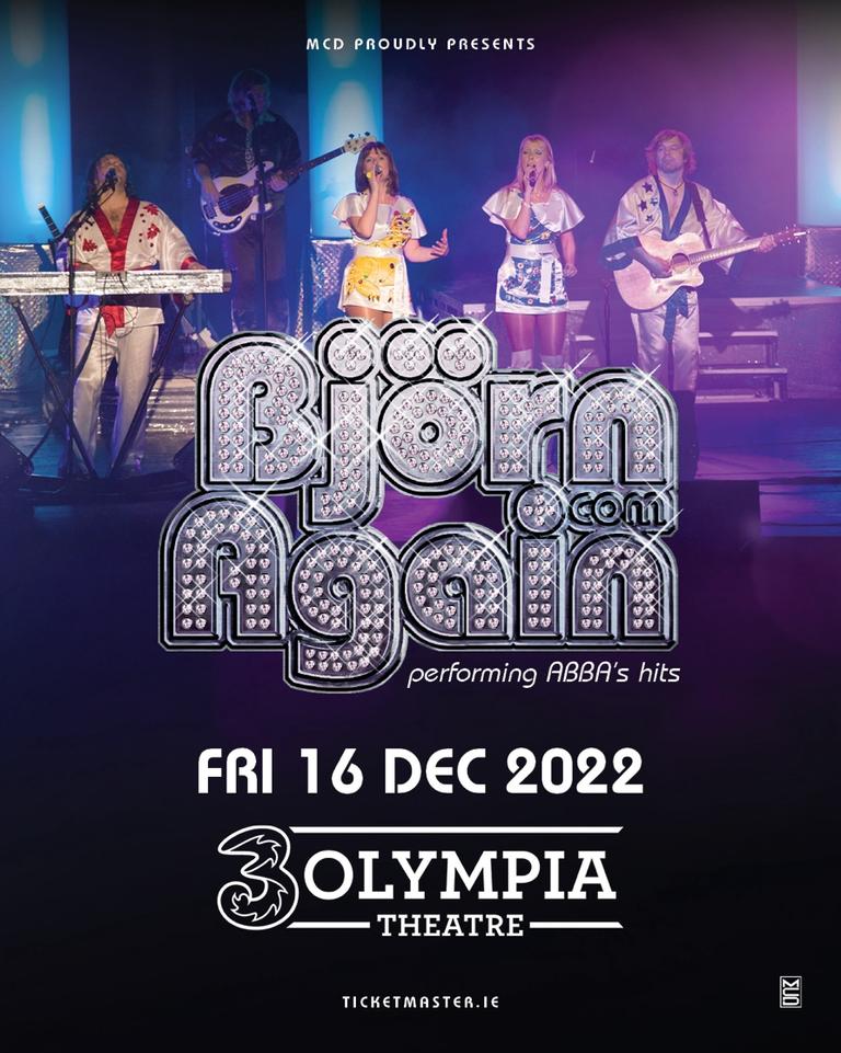 Entertainment: Björn Again the Australian ABBA show returns to 3Olympia Entertainment: Björn Again the Australian ABBA show returns to 3Olympia