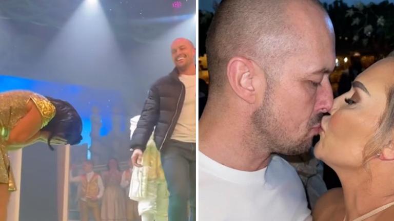 “Speechless”: Erin McGregor gets engaged on stage “Speechless”: Erin McGregor gets engaged on stage