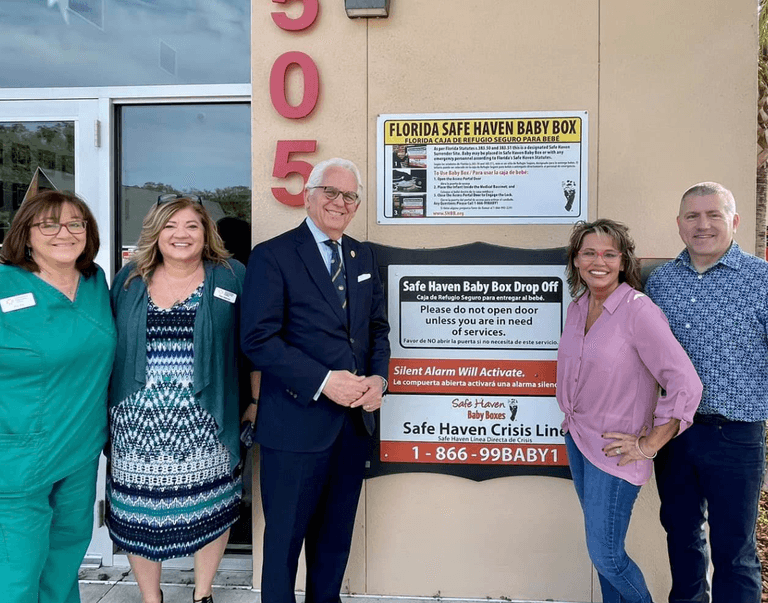 Parents praised for leaving infant in Safe Haven Baby Box Parents praised for leaving infant in Safe Haven Baby Box