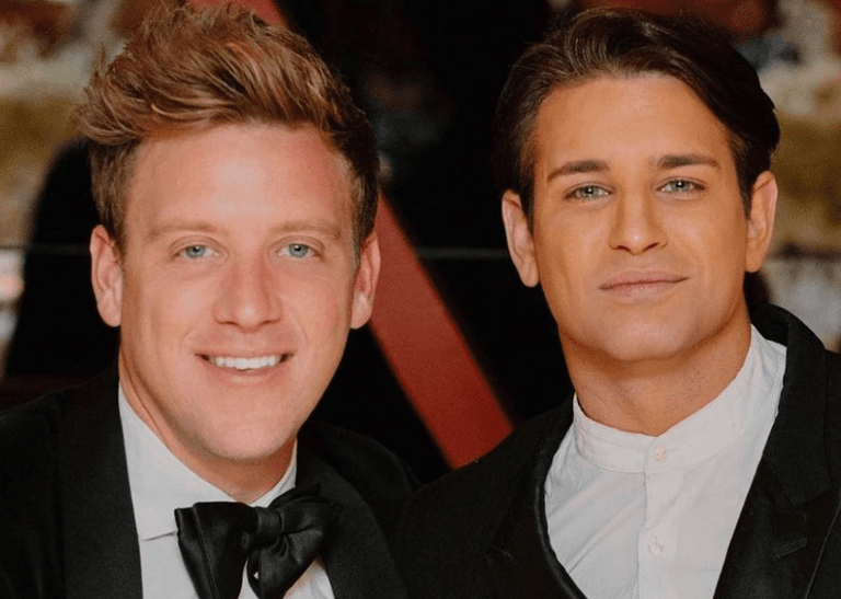 Ollie Locke and husband Gareth expecting twins after miscarriage heartache Ollie Locke and husband Gareth expecting twins after miscarriage heartache