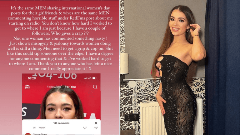 Influencer Miriam Mullins trolled badly by men over new radio job Influencer Miriam Mullins trolled badly by men over new radio job