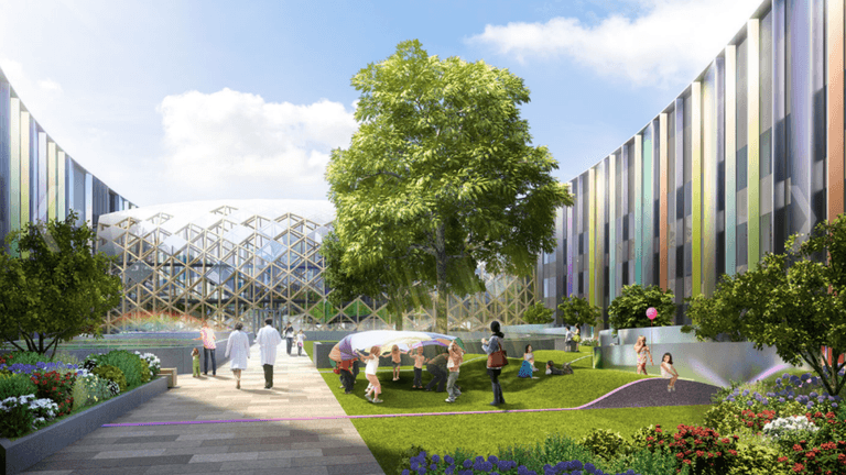 There’ll be a €10 per day cap on parking charges at the new children’s hospital There’ll be a €10 per day cap on parking charges at the new children’s hospital