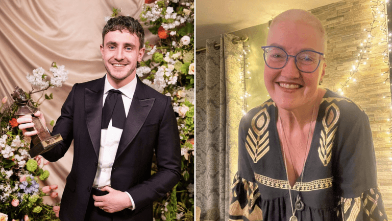Paul Mescal dedicates his Olivier Award to mum Dearbhla who has cancer Paul Mescal dedicates his Olivier Award to mum Dearbhla who has cancer