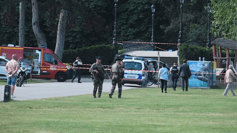 Several children stabbed in horrific attack in French playground Several children stabbed in horrific attack in French playground
