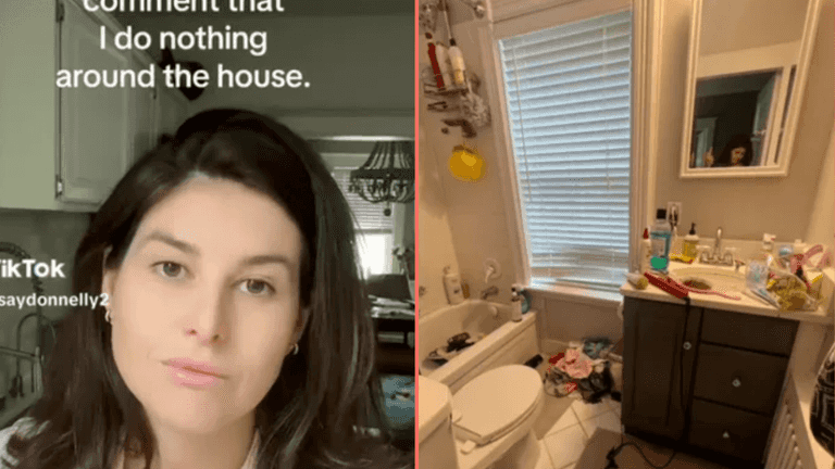 Woman stops doing housework after husband claims she does nothing all day Woman stops doing housework after husband claims she does nothing all day