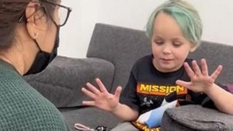 Dad takes son for a manicure after being told by teacher it’s ‘only for girls’ Dad takes son for a manicure after being told by teacher it’s ‘only for girls’
