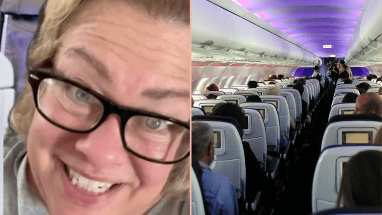 Genius mum gets revenge on passenger who refused to let her sit with her children on plane Genius mum gets revenge on passenger who refused to let her sit with her children on plane
