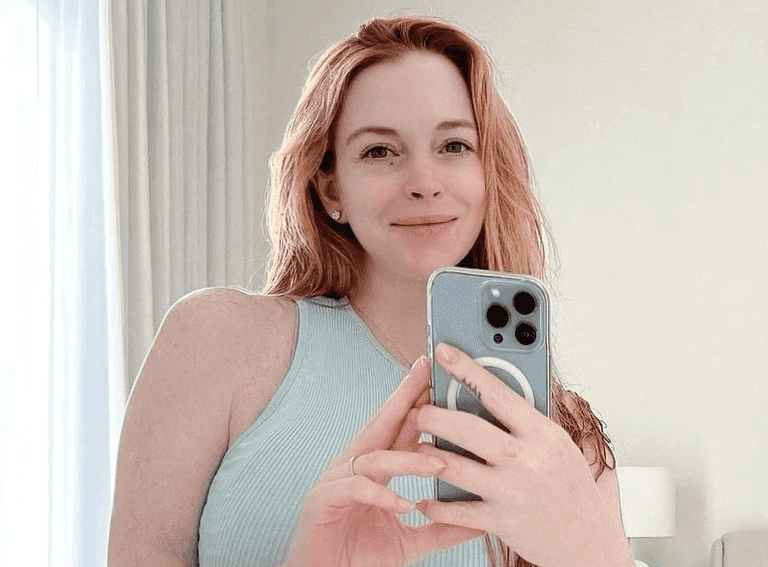 Lindsay Lohan shares sweet parenting update after birth of first child, Luai Lindsay Lohan shares sweet parenting update after birth of first child, Luai