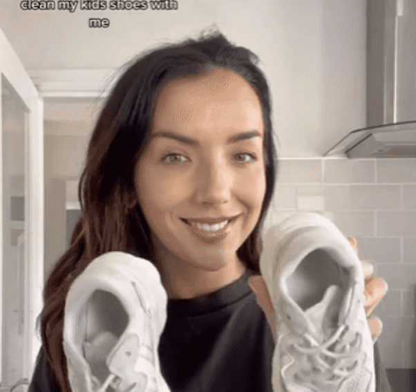 Mum shares brilliant and quick cleaning trick for kids’ shoes Mum shares brilliant and quick cleaning trick for kids’ shoes