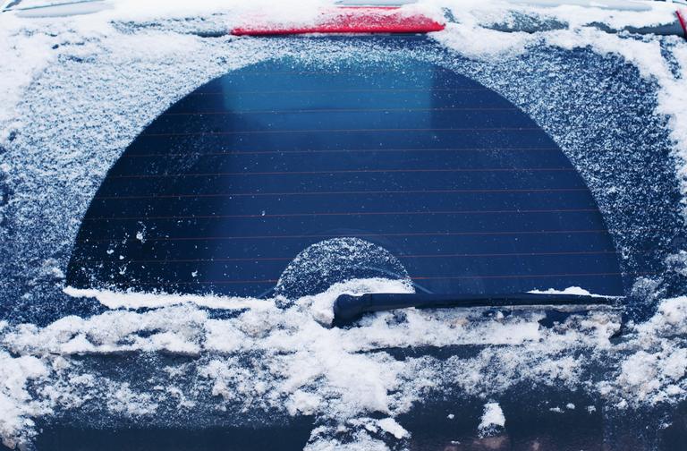 This mum has a great hack for defrosting your car This mum has a great hack for defrosting your car