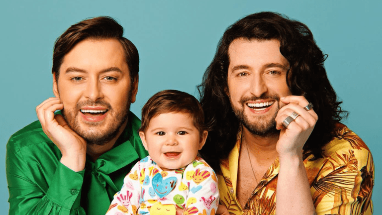 Brian Dowling and Arthur Gourounlian’s daughter Blake has reached a special milestone Brian Dowling and Arthur Gourounlian’s daughter Blake has reached a special milestone