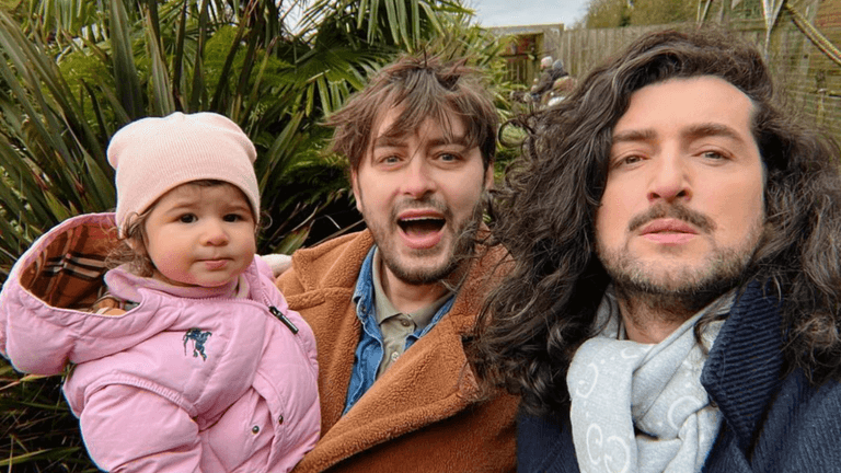 Brian Dowling and Arthur Gourounlian expecting their second child together Brian Dowling and Arthur Gourounlian expecting their second child together