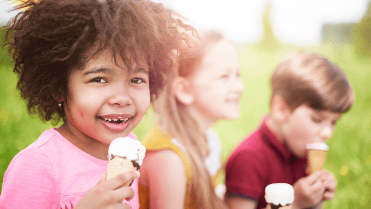 Mum praised for putting ice cream man out of business