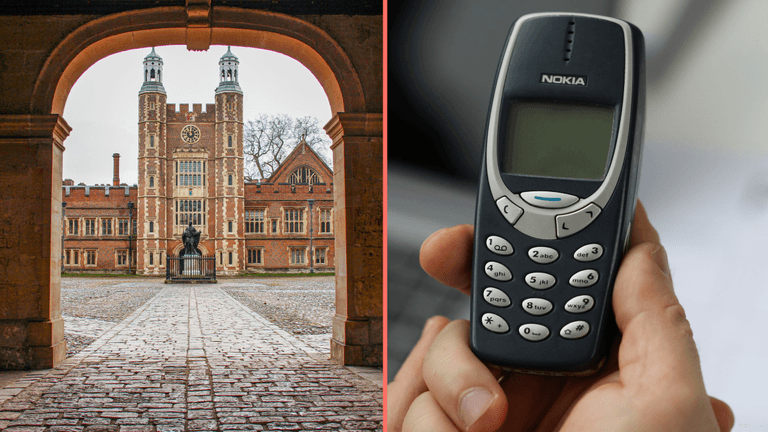 Top private school bans smartphones and is giving students ‘brick phones’ instead Top private school bans smartphones and is giving students ‘brick phones’ instead