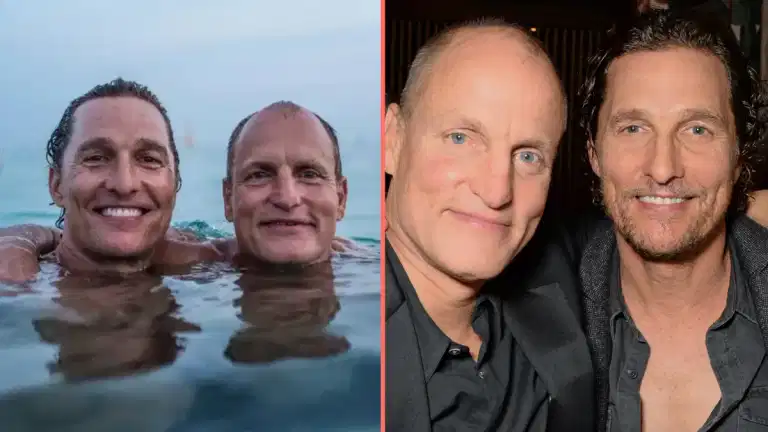 Matthew McConaughey realised Woody Harrelson might be his brother after his mum said one word to him Matthew McConaughey realised Woody Harrelson might be his brother after his mum said one word to him