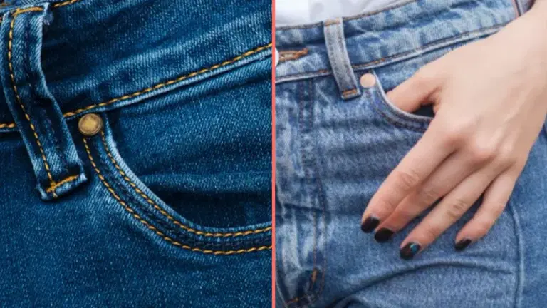 People are only just realising why jeans have metal studs on them People are only just realising why jeans have metal studs on them