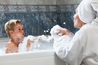 These bath bombs contain essential oils and help kids with colds breathe easier