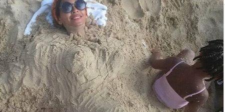Beach shot sparks Beyoncé baby bump frenzy – pregnoncé?