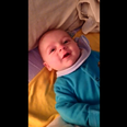 WATCH: Look who’s talking now. Baby Gunnar gets in on the action