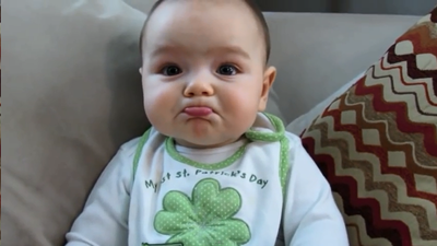 WATCH: Baby Adam is just not happy with his Dada