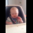 WATCH: Irish baby perseveres with a strawberry – it’s sweet and sour