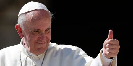 NEWS: Pope Francis claims it’s fine to slap your kids