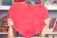 This slightly creepy card from a kid made one soldier’s Valentine’s Day