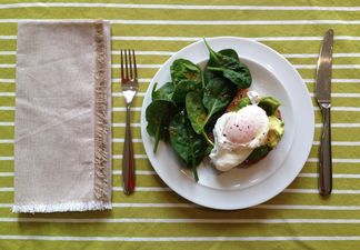 Brunch time! Healthy poached egg and avocado on toast = YUM