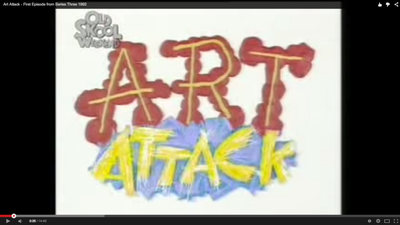 WATCH: Art Attack – old skool cool!