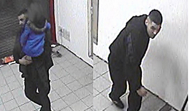 CCTV camera nabs thieves stealing candy WITH a baby