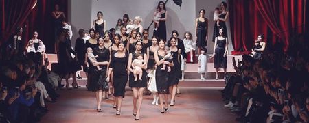 Viva la Mamma! Dolce & Gabbana celebrate motherhood in Milan