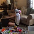 WATCH: This is what happens when you try to work from home with a toddler
