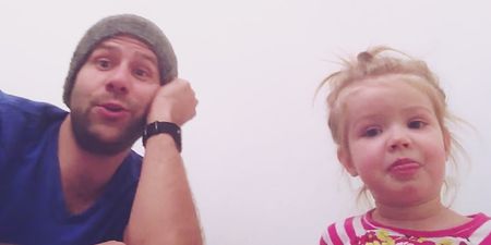 WATCH: This adorable Daddy daughter double act sing their first duet